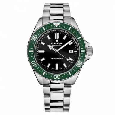 【EDOX 伊度】Neptunian 海神特別版 1000米潛水機械錶 送禮 禮物 推薦(E80120.3VM.NIN)