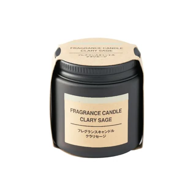 【MUJI 無印良品】芬香蠟燭.鼠尾草香味/85g