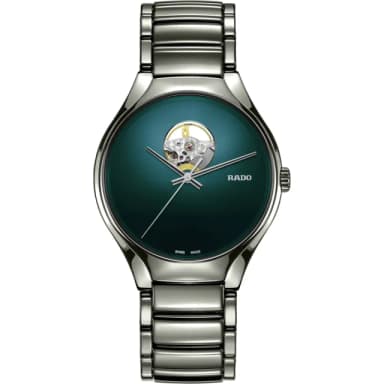 【Rado 雷達表】TruTrue Secret 秘境探索陶瓷機械腕錶R02送禮推薦(R27108322)