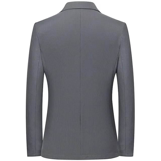 【米蘭精品】現貨+預購 西裝外套休閒西服(輕薄透氣防曬修身男外套父親節禮物2色74eb35)