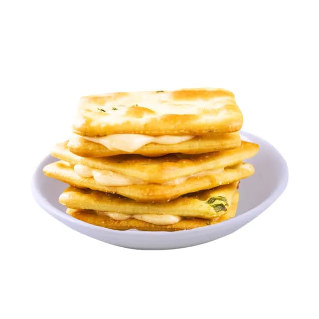 【順便幸福】赤藻糖爆餡牛軋餅-奶香原味4包-15入/包-(婚物 彌月 送禮 甜點 下午茶 牛軋糖 赤藻糖醇)(雙11限