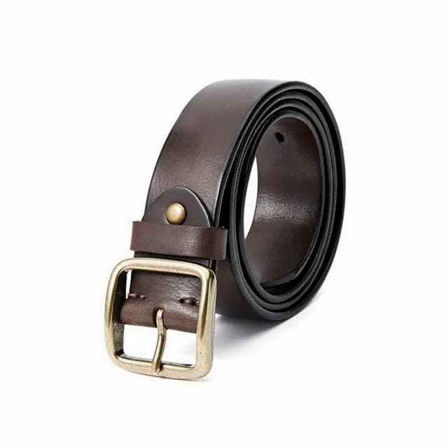 【巴黎精品】父親節禮物 100%真皮皮帶男牛皮腰帶商務皮帶手工皮帶休閒男襯衫牛仔褲西裝褲(時尚復古p1bh1)