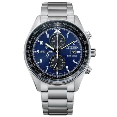 【CITIZEN 星辰】Chronograph 亞洲限定 光動能 碼錶計時 男錶 父親節 送禮 禮物推薦(CA0770-81L)