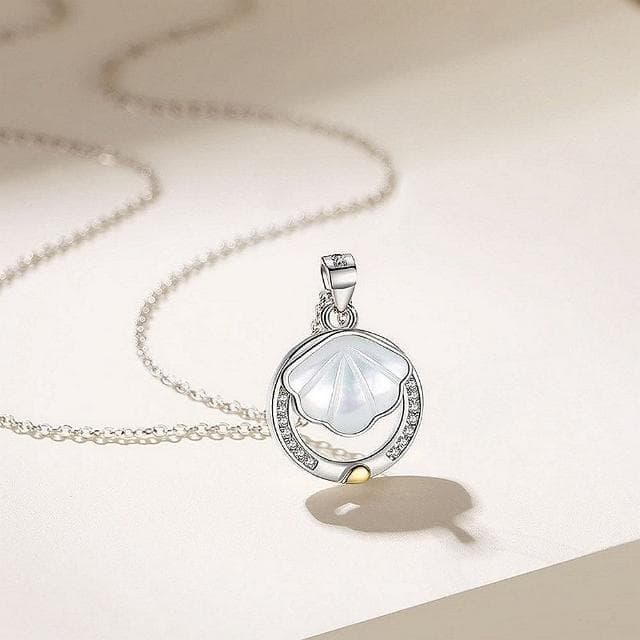 【巴黎精品】現貨+預購 925純銀項鍊情侶對鍊(今生有你鯨魚貝殼生日情人節禮物男女飾品2款v1ar37)