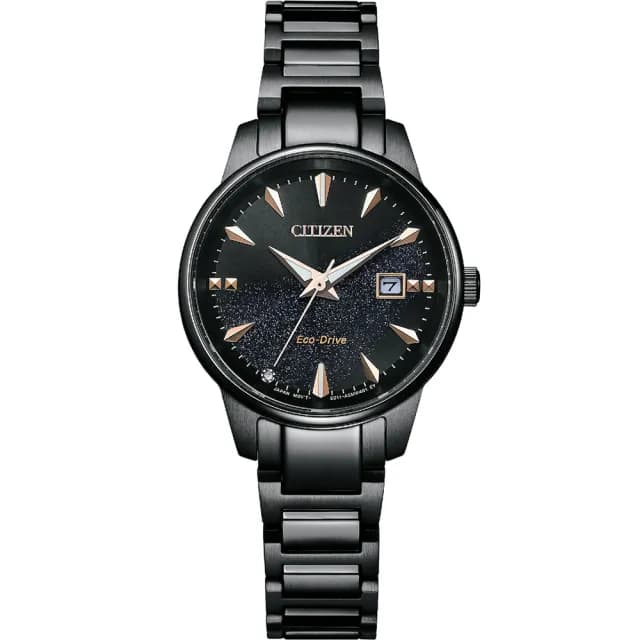 【CITIZEN 星辰】光動璀璨星空光動能女錶 手錶 禮物 推薦(EW2595-81E/29.2mm)