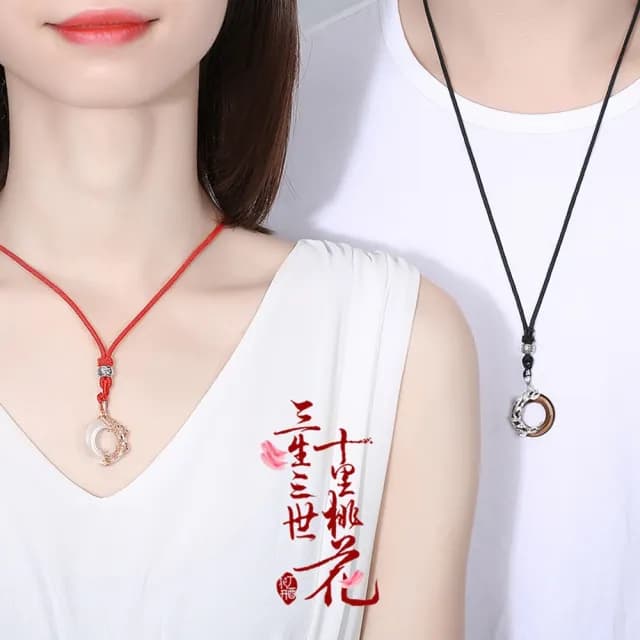 【巴黎精品】現貨+預購 925純銀項鍊情侶對鍊(平安扣黑曜石貓眼石生日情人節禮物男女飾品4款v1ar28)