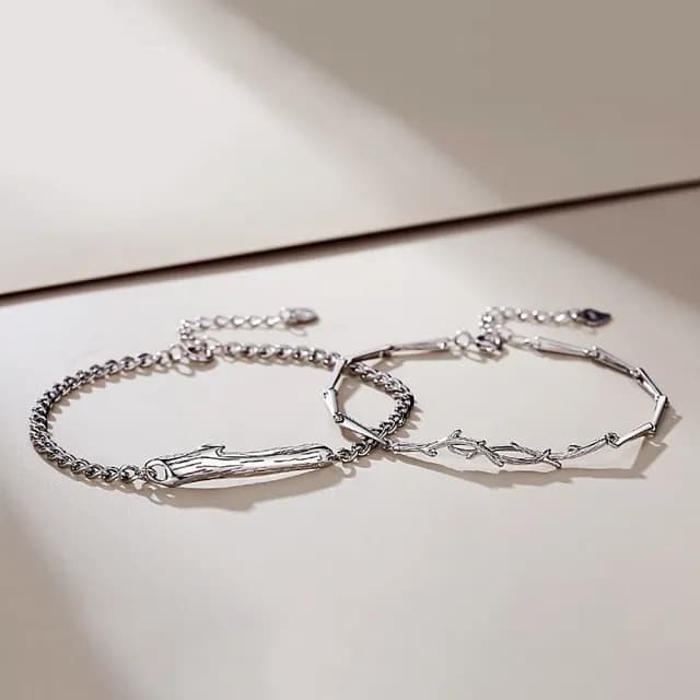 【米蘭精品】現貨+預購 925純銀手鍊情侶對鍊(優美銀質瓜子鍊生日情人節聖誕節交換禮物男女飾品74dv41)