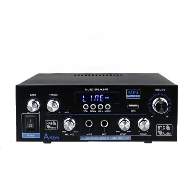 【SongSh】擴大器功放機110V藍牙播放器音響12V電(擴大機/擴音器/藍牙喇叭)