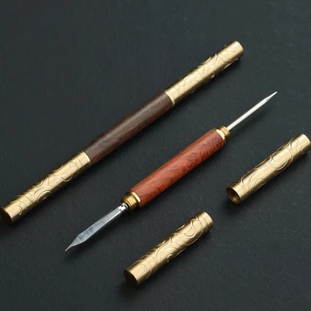 【傳真雅器】金箍棒創意茶刀(茶具 茶道具 普洱茶 茶針 茶刀)