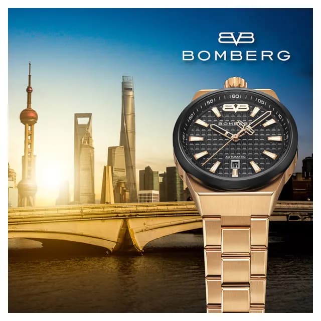 【BOMBERG】炸彈錶 Bolt-68 NEO 上海版 自動機械大都會系列手錶 送禮 禮物 推薦(BF43APGD.09-9.12)