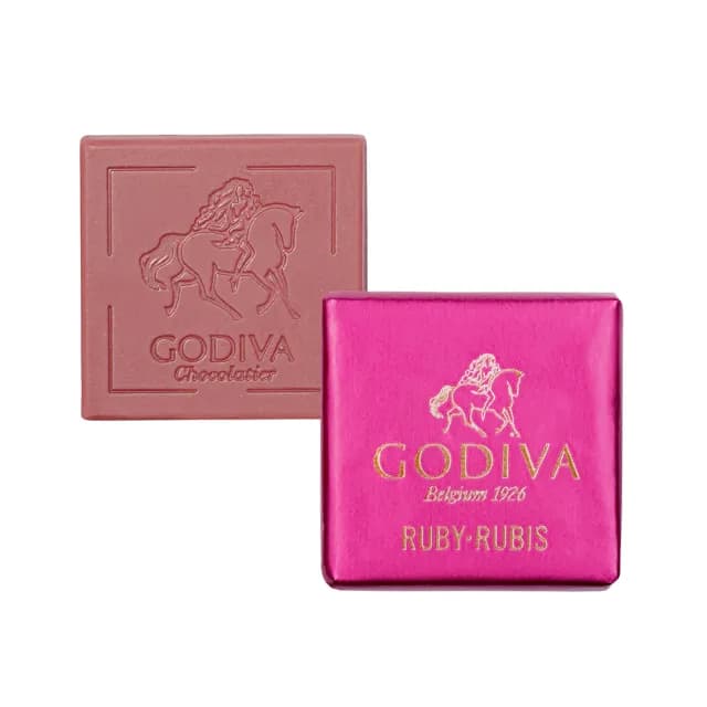 【GODIVA官方直營】片裝紅寶石巧克力禮盒21片裝(生日禮、情人節、聖誕節)