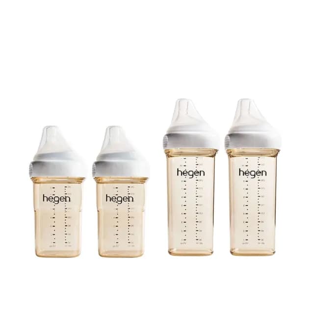 【hegen】小金奶瓶大寶成長組(240ml*2+330ml*2)