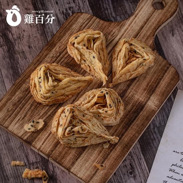 【雞百分】千層冰滴蛋捲2盒組(原味/芝麻/伴手禮/多件優惠/組合包)