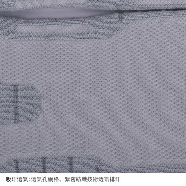 【Kyhome】減震防滑專業運動襪 吸汗透氣 籃球襪 萊卡毛巾襪 加厚耐磨 中筒襪子 交換禮物(男士均碼)