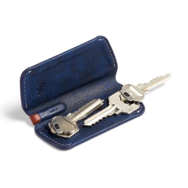 【Bellroy】鑰匙包 鑰匙圈 優質皮革材質 禮物 送禮 推薦(深海藍)