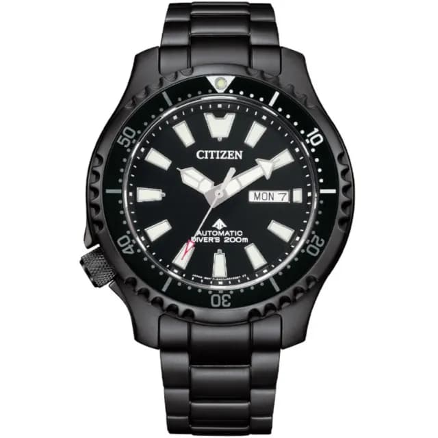 【CITIZEN 星辰】鋼鐵河豚EX Plus Marine 機械潛水腕錶 七夕 情人節 送禮 推薦(NY0135-80E)