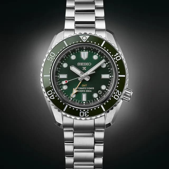 【SEIKO 精工】大谷翔平配戴款 三日鍊 GMT 潛水機械腕錶 父親節 禮物 送禮 推薦(SPB381J1/6R54-00D0G)