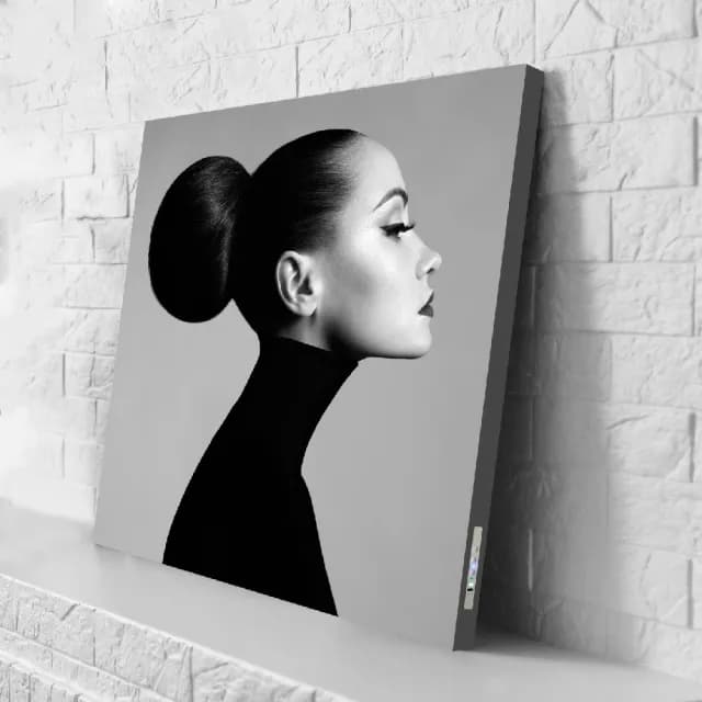 【日本 VisualSonic】看見你的聲音 藍牙畫布音箱-Face Cool(掛畫喇叭)