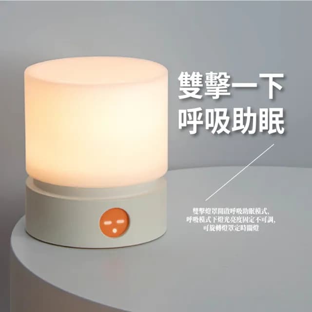 【伴你入睡】觸控床頭LED圓柱燈(歐式檯燈 小夜燈 led復古桌燈 氛圍燈 起夜哺乳燈 情人節禮物 裝飾燈)