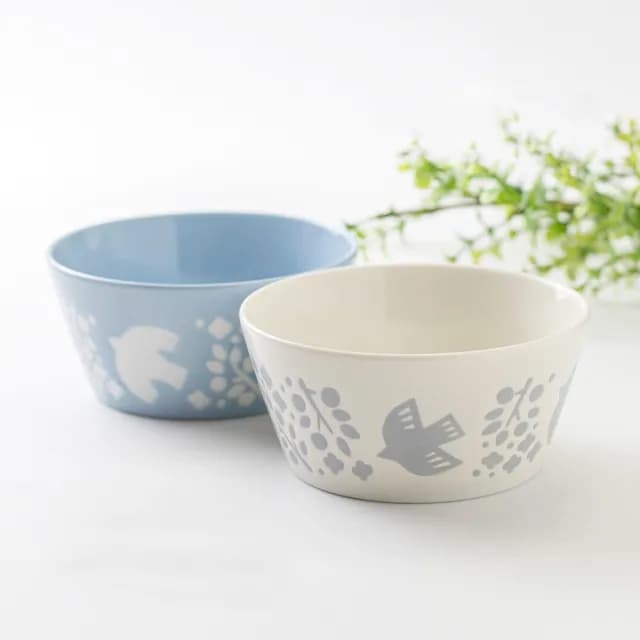 【DAIDOKORO】日本製頂級美濃燒陶瓷碗13 cm*2入(湯碗/飯碗/碗盤/餐具/餐碗)