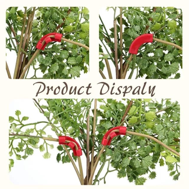 90度植物彎曲器10入(不傷植物 訓練器 植物生長 盆栽 盆景 果樹 彎枝器 園藝工具 植物固定器)