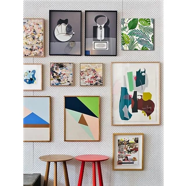 【日本 VisualSonic】看見你的聲音 藍牙畫布音箱-White Collar(掛畫喇叭)