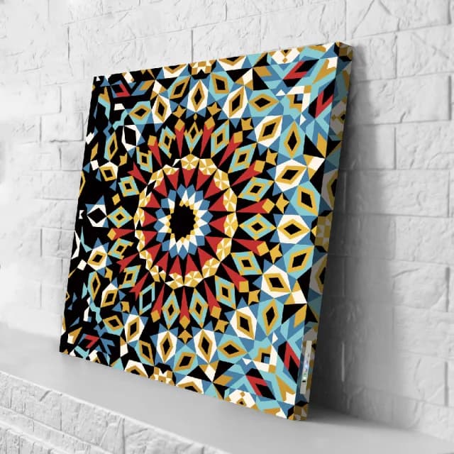 【日本 VisualSonic】看見你的聲音 藍牙畫布音箱-Mosaic II(掛畫喇叭)