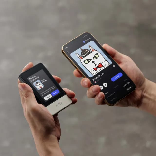 【SecuX 安瀚科技】Nifty NFT 專用圖像顯示 電子冷錢包