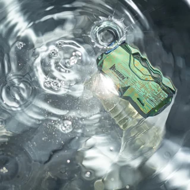 【WUBEN】錸特光電 X0 獨特設計 電路紋 鈦 Ti(超亮 強力磁吸 手電筒 工作燈 鈦合金 質感禮物)