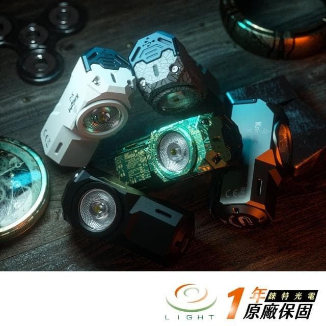 【WUBEN】錸特光電 X0 裂釉紋 鈦合金(鈦金屬 高貴不凡 精品手電筒 高亮LED 可蒐藏的 EDC工具 質感禮物)