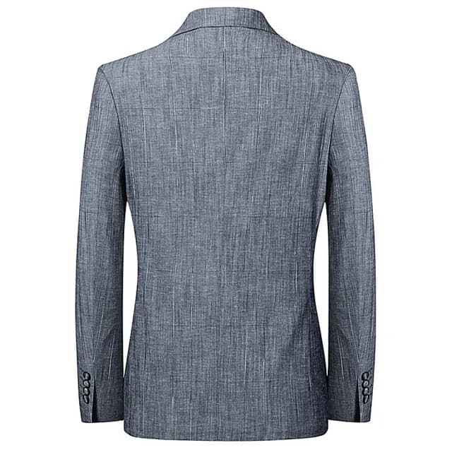 【米蘭精品】現貨+預購 西裝外套休閒西服(韓流雙扣修身春秋男外套父親節禮物74eb28)