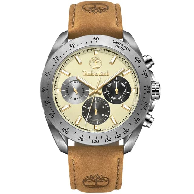 【Timberland】天柏嵐 CARRIGAN系列 探索者三眼多功能腕錶/44mm 禮物 送禮 推薦(TDWGF0009803)