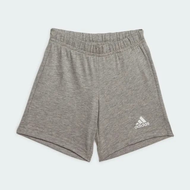 【adidas 愛迪達】ESSENTIALS 運動套裝 短袖/短褲 嬰幼童裝(HR5886)