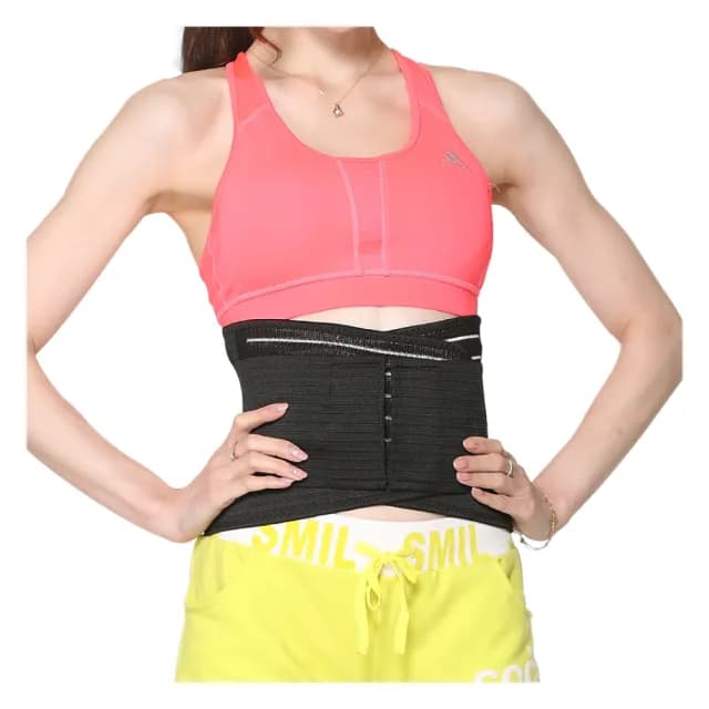 【菁炭元素】MIT可調式全彈力束腹美體護腰帶 2件組(護腰 收腹 父親節禮物 有效支撐)