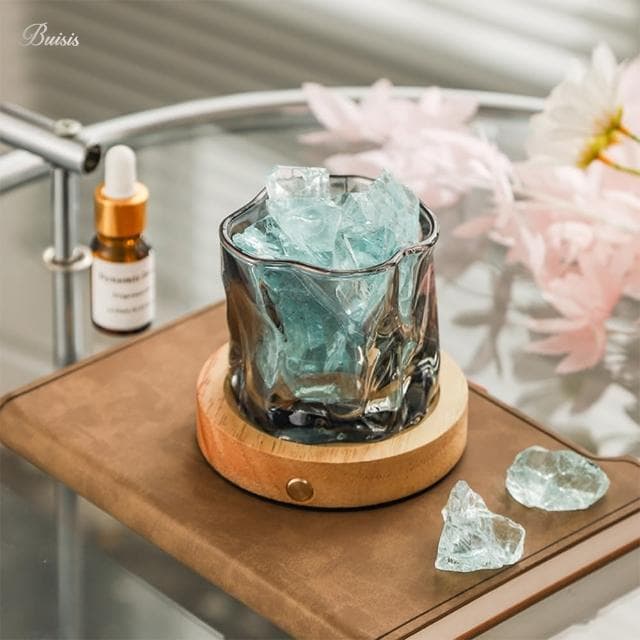 【百獅】充電款燈座擴香晶石 質感香薰(舒眠解壓 居家店面擺飾 禮物首選)