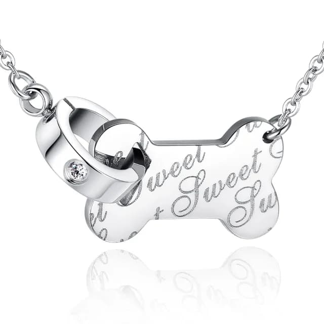 【GIUMKA】快速．甜蜜寵愛．項鍊．銀色白鋯(情人節禮物)