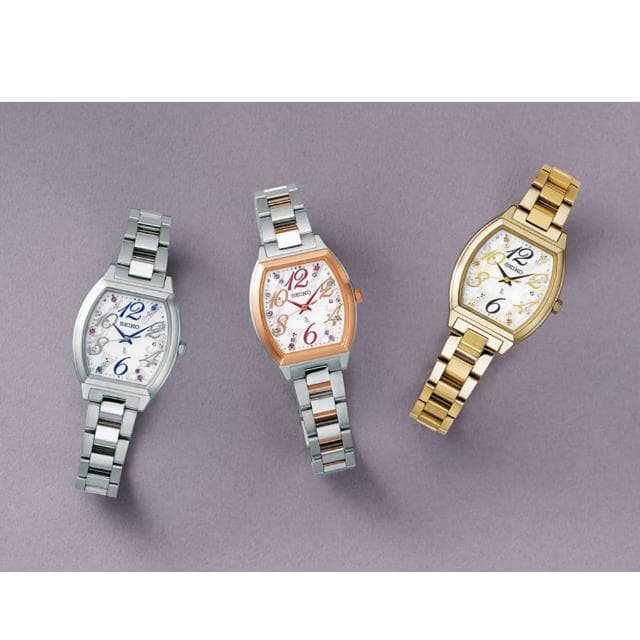 【SEIKO 精工】精工 LUKIA 聖誕限量太陽能電波女錶 母親節 禮物 送禮(1B22-0BC0S  SSVW081J)