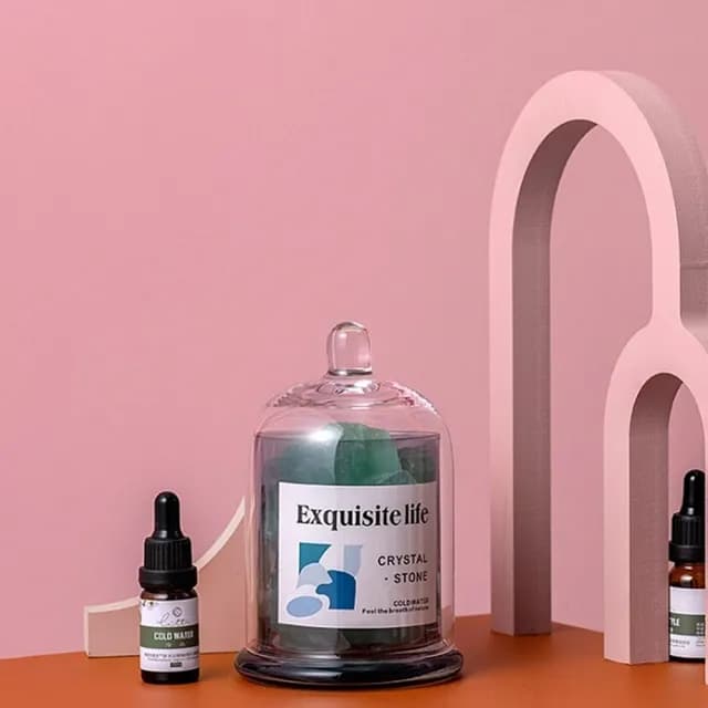 【JEN】擴香精油晶石擺飾2款可選(母親節/生日禮/情人節/節慶送禮/交換禮物)
