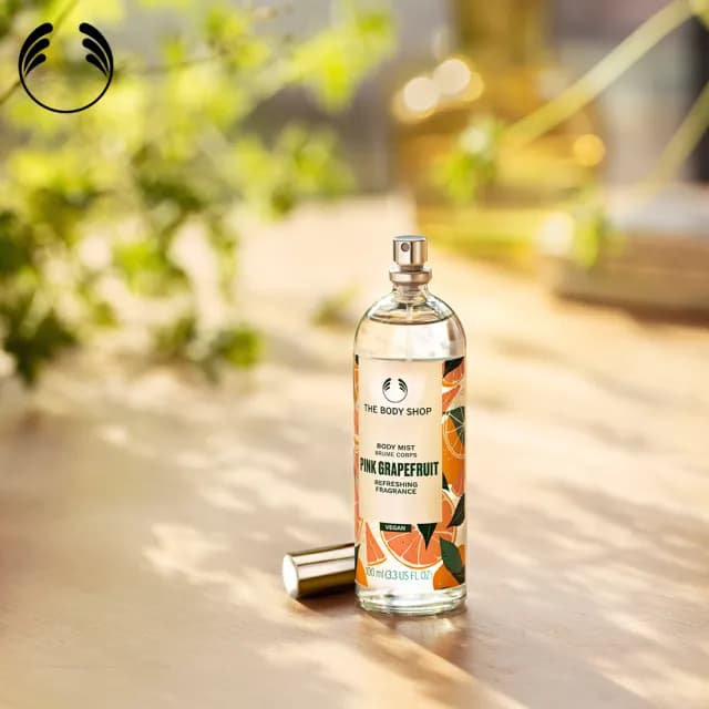 【THE BODY SHOP】粉紅葡萄柚活力身體芳香菁露(100ML)