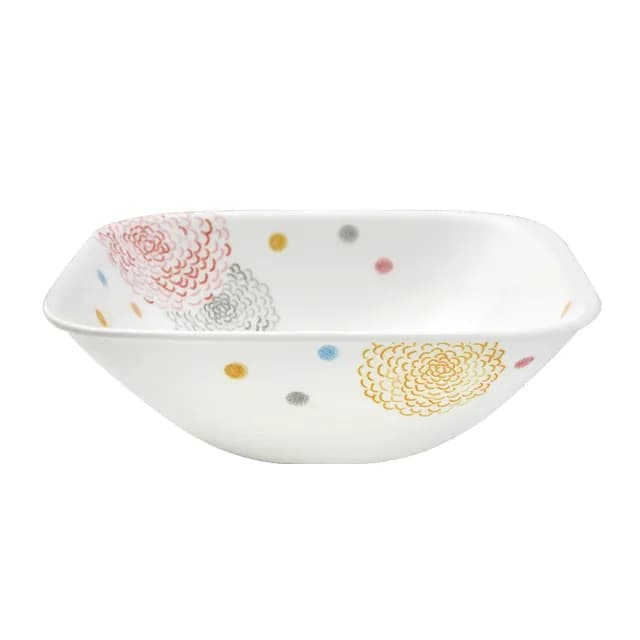 【CORELLE 康寧餐具】繽紛美夢方形23oz碗(2323)