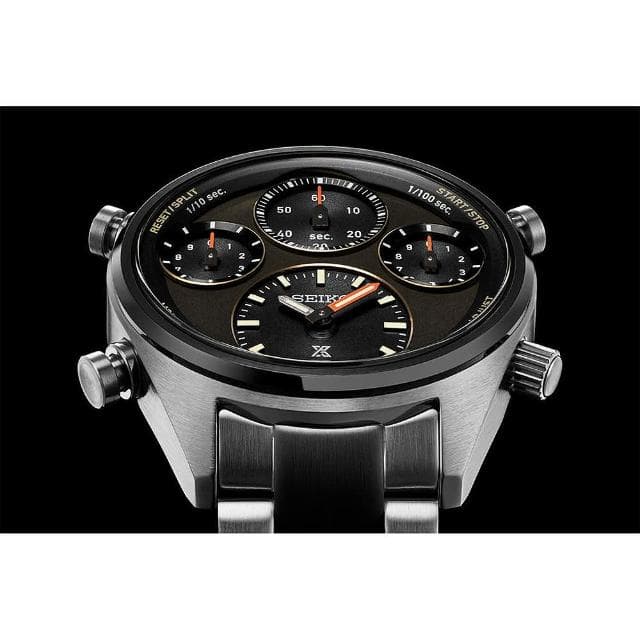 【SEIKO 精工】Prospex 40週年限量版 1/100秒太陽能計時手錶 母親節 禮物 送禮(SFJ005P1/8A50-00C0N)
