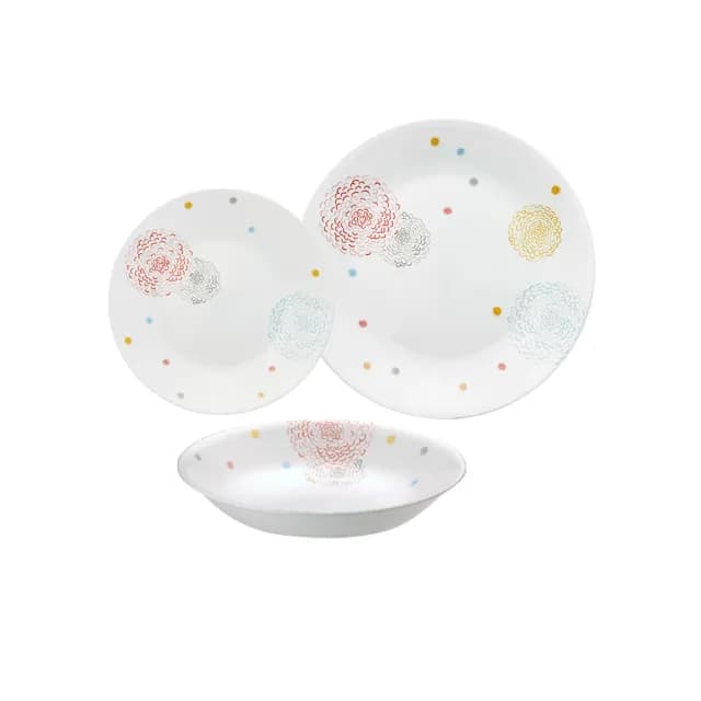 【CORELLE 康寧餐具】繽紛美夢3件式餐盤組(301)