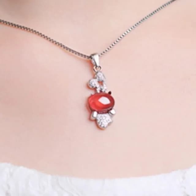 【米蘭精品】現貨+預購 項鍊鑲鑽流行銀飾品(可愛精緻百搭母親節情人節生日聖誕節交換禮物73am49)