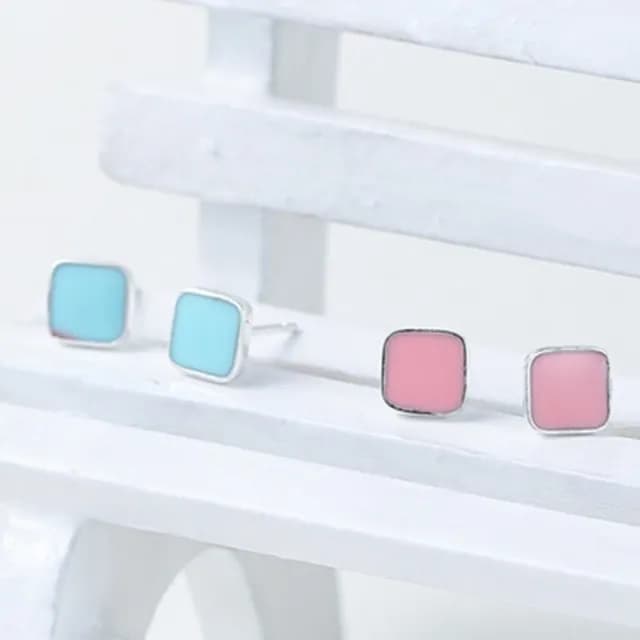 【米蘭精品】現貨+預購 耳環耳針式流行銀飾品(時尚典雅母親節情人節生日聖誕節交換禮物73al35)