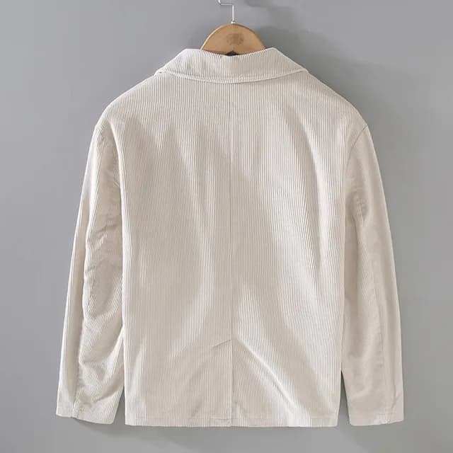 【巴黎精品】父親節禮物 西裝外套休閒西服(復古寬鬆燈芯絨秋冬男外套2色a1bv55)
