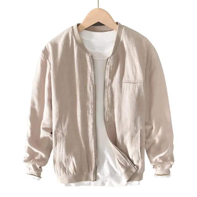 【巴黎精品】父親節禮物 棒球外套休閒夾克(經典復古純色寬鬆男外套5色a1bv8)