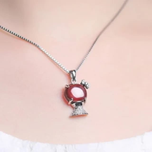 【米蘭精品】現貨+預購 項鍊鑲鑽流行銀飾品(精緻可愛小女孩母親節情人節生日聖誕節交換禮物73am94)