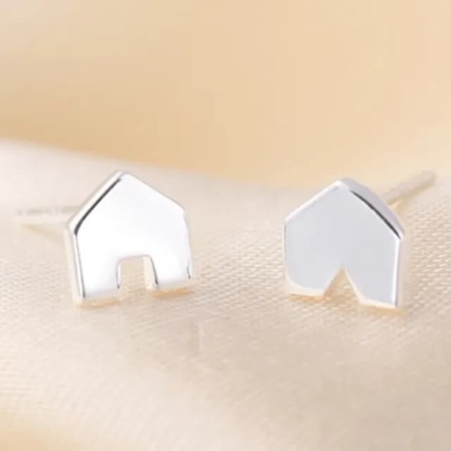 【米蘭精品】現貨+預購 耳環耳針式流行銀飾品(可愛獨特母親節情人節生日聖誕節交換禮物73al22)