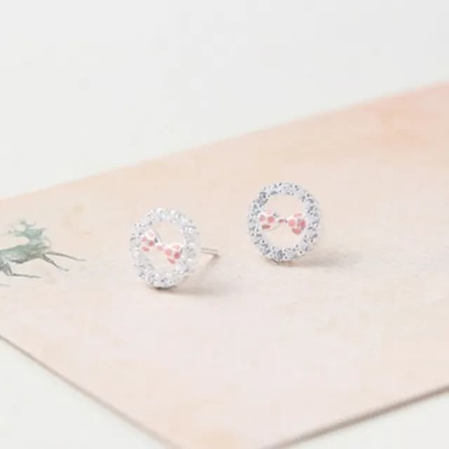 【米蘭精品】現貨+預購 耳環鑲鑽流行銀飾品(優雅百搭時尚母親節情人節生日聖誕節交換禮物73al28)