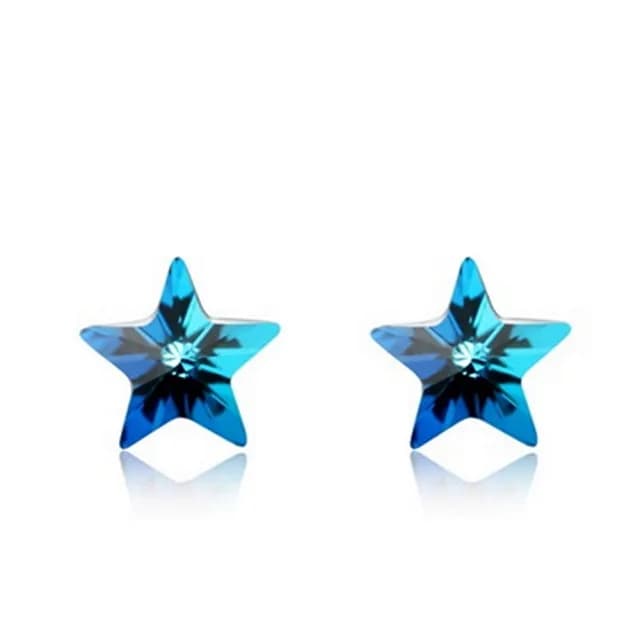 【米蘭精品】現貨+預購 耳環水晶流行銀飾品(優雅高貴時尚母親節情人節生日聖誕節交換禮物73al36)